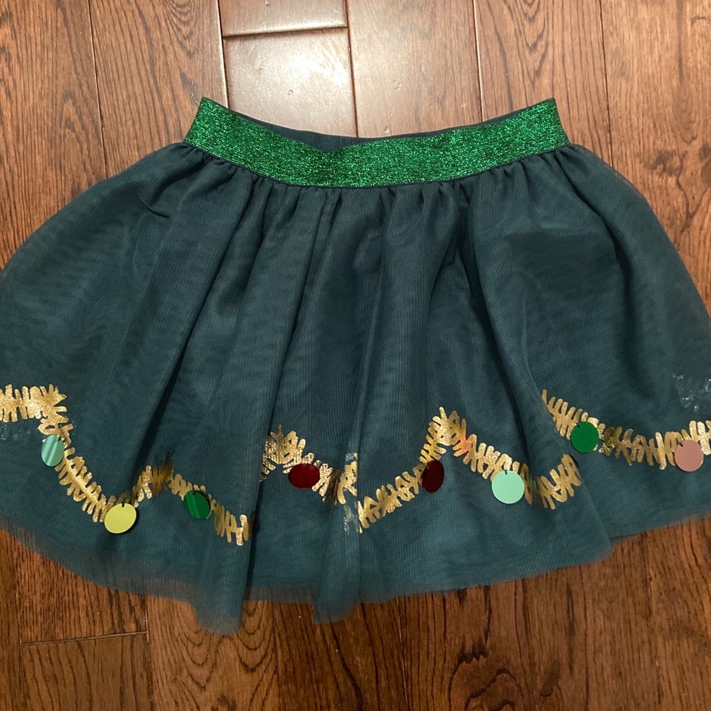 Cat & Jack Holiday Tulle Skirt 🎄 Girls 4/5